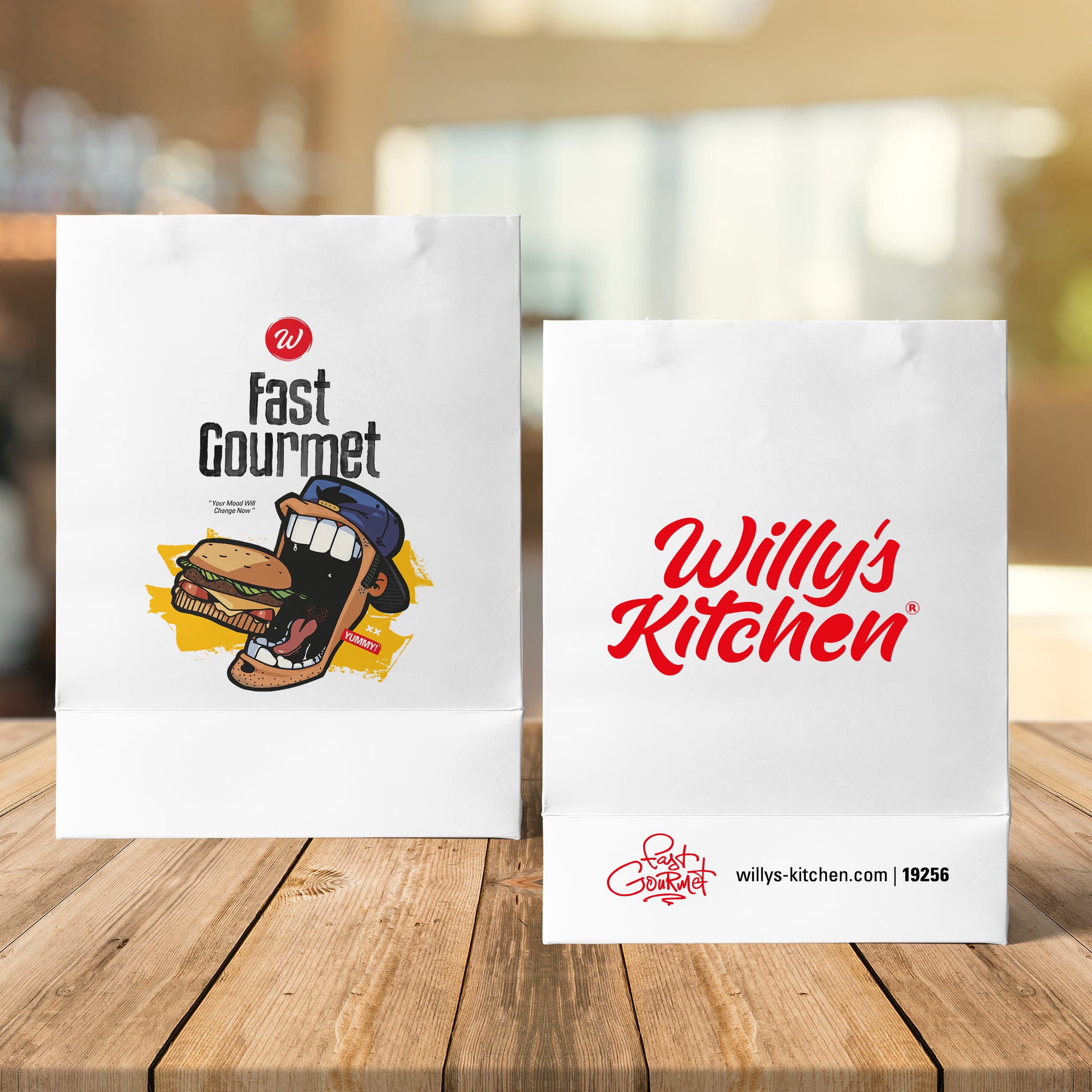 Paper will Bags Mockup